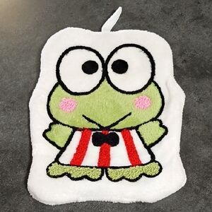 Cute Keroppi Plush Small Decorative Towel